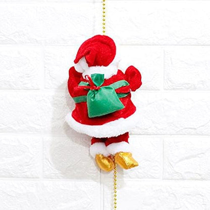 Climbing Santa on Rope (Rope)