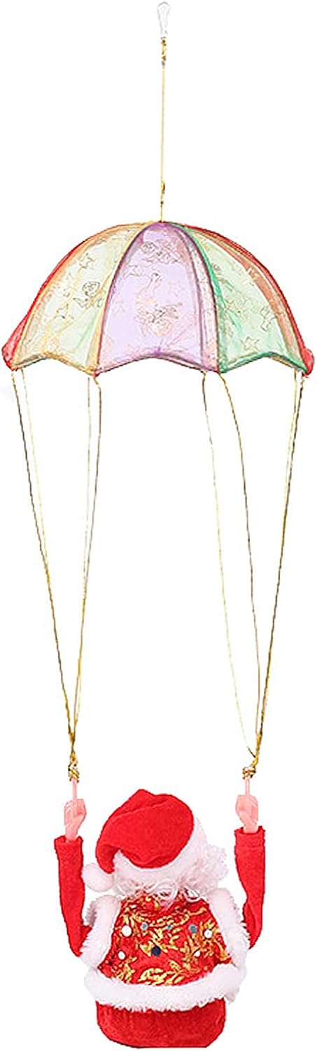 Parachute Tumbling Santa