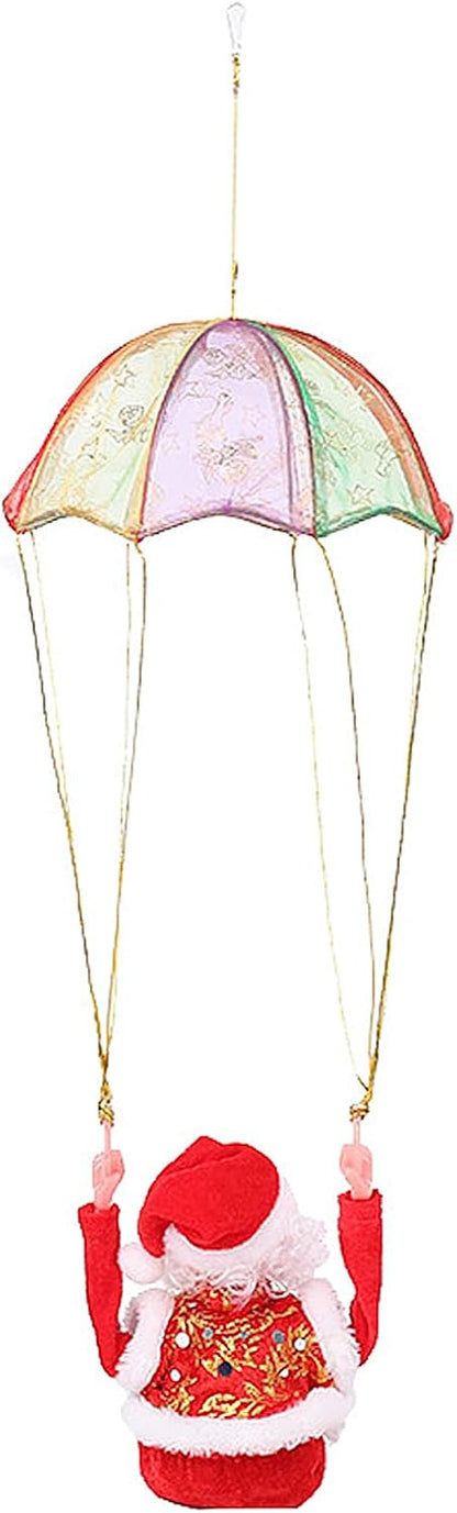 Parachute Tumbling Santa