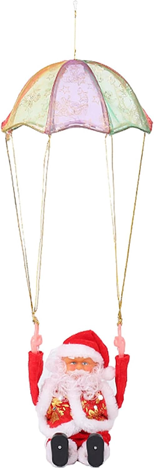 Parachute Tumbling Santa