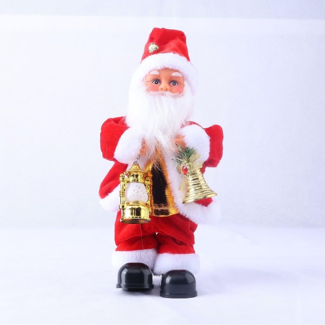 Funny Saxophone Playing Christmas Santa