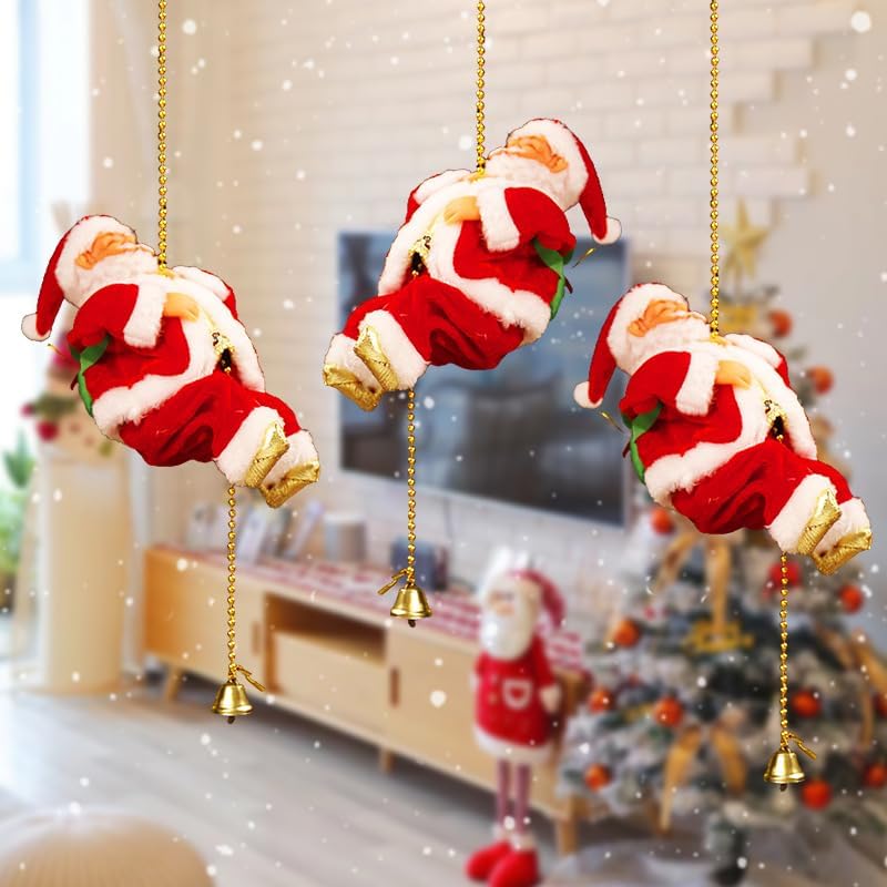 Climbing Santa on Rope (Rope)