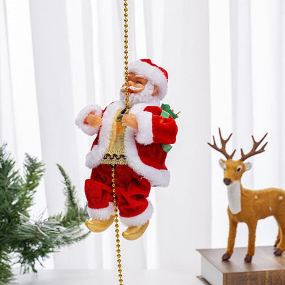 Climbing Santa on Rope (Rope)