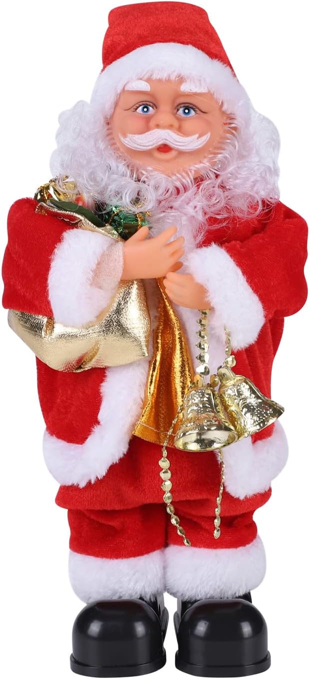 Funny Saxophone Playing Christmas Santa