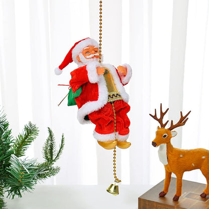 Climbing Santa on Rope (Rope)