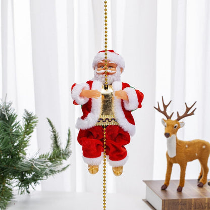 Climbing Santa on Rope (Rope)