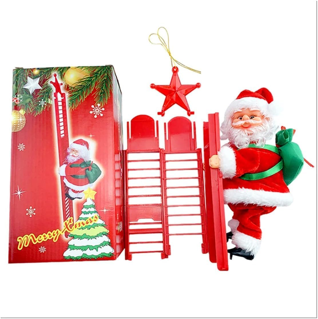 Climbing Santa (Red Ladder)