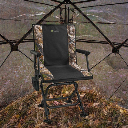 🔥360° Heated Hunting Chair – Stay Warm, Silent & Ready in Any Blind | Grab 2 for $39!💥