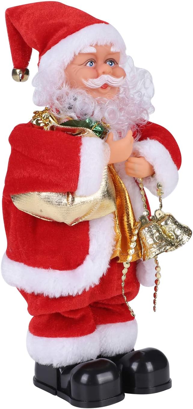 Funny Saxophone Playing Christmas Santa