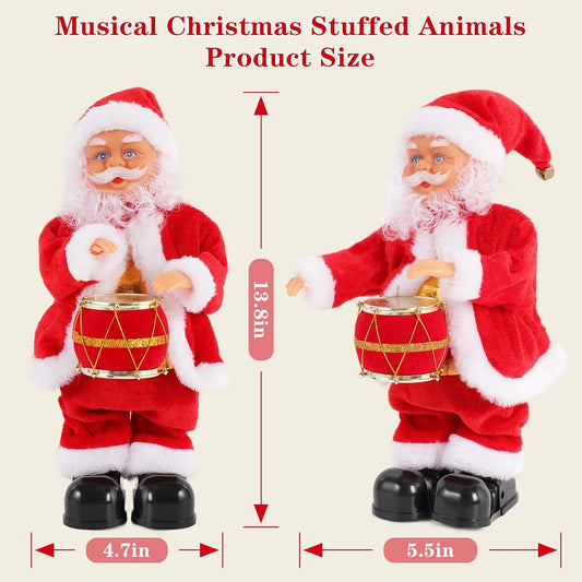 Musical Dancing Santa Claus with Drum