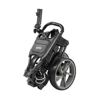 3 Wheel Golf Push Cart Ultra Lightweight Smallest Folding Size