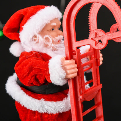 Climbing Santa (Double Ladder)