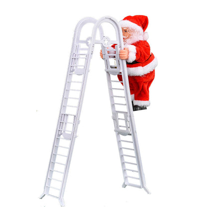 Climbing Santa (Double Ladder)