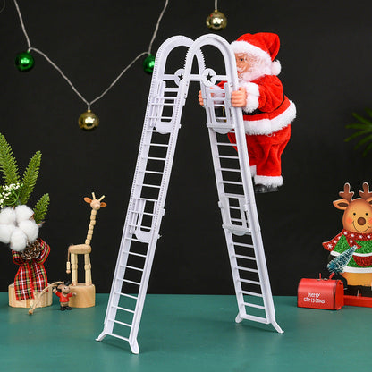 Climbing Santa (Double Ladder)