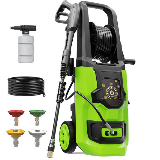 Power Washer Adjustable Touch Screen with 35FT Power Cord