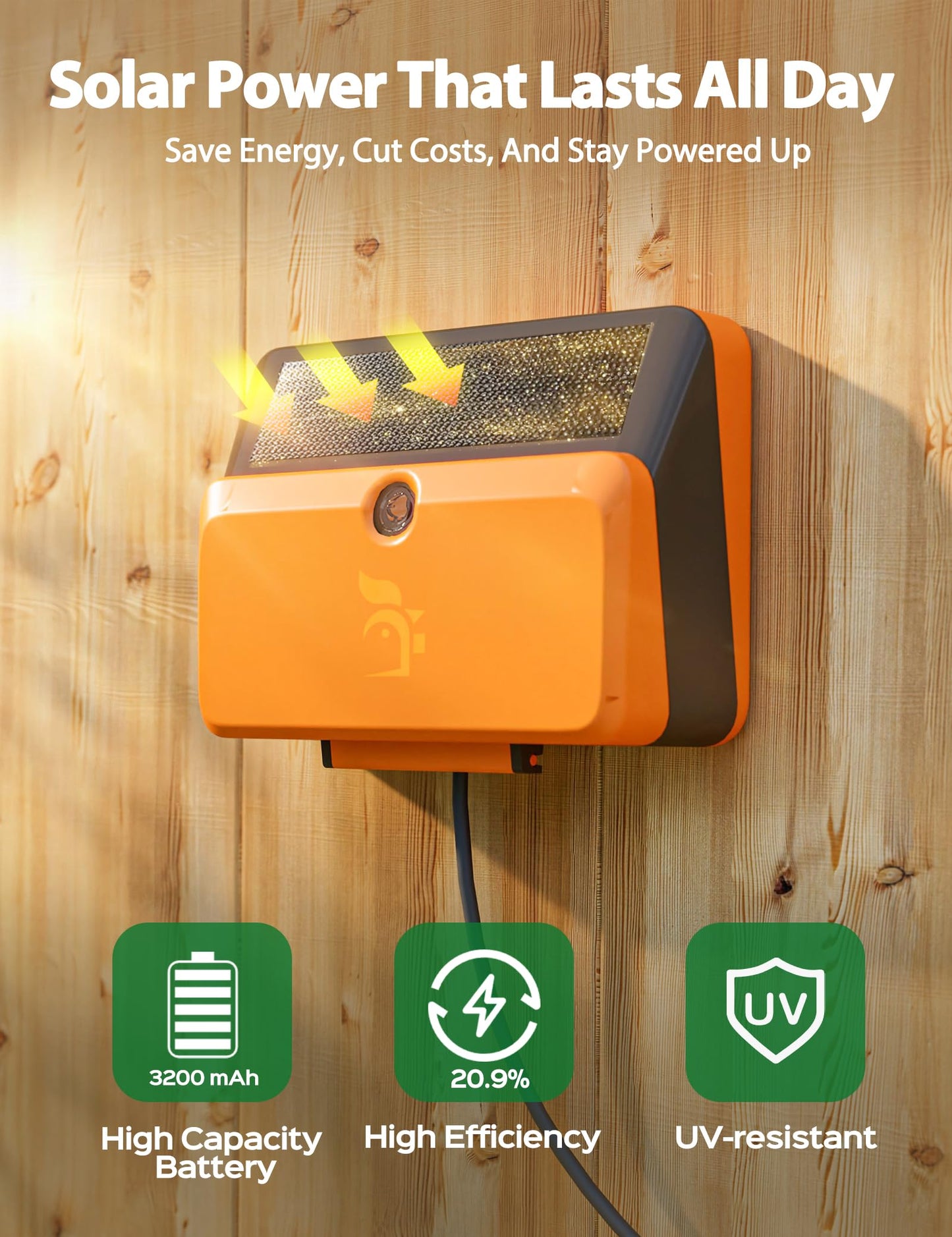 Large Size Automatic Chicken Coop Door Solar