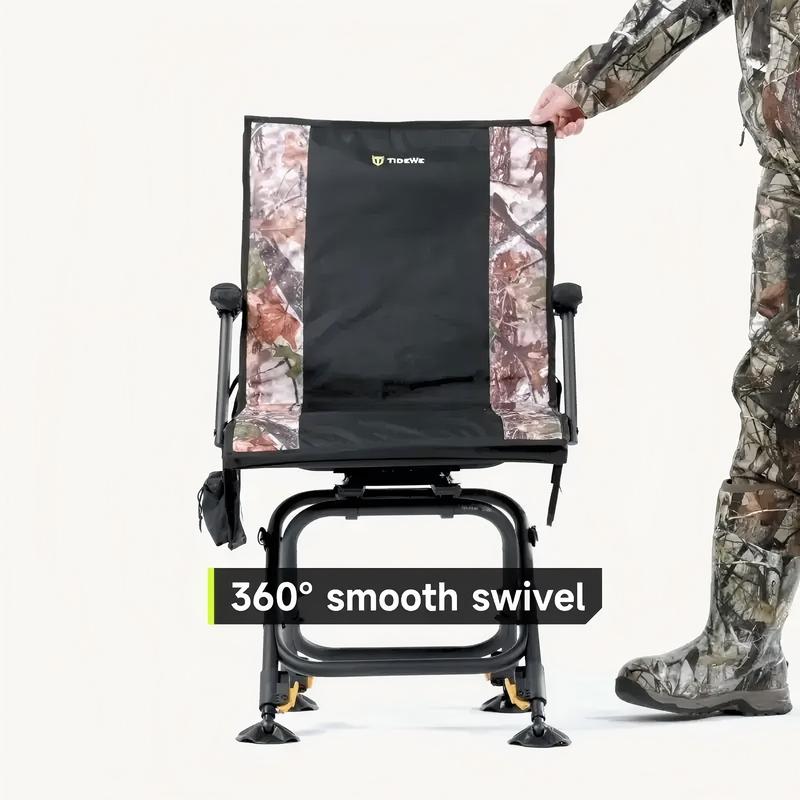 🔥360° Heated Hunting Chair – Stay Warm, Silent & Ready in Any Blind | Grab 2 for $39!💥