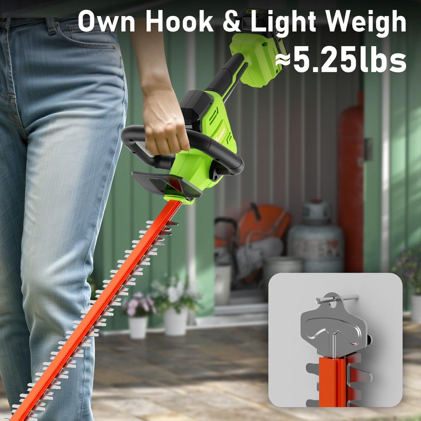 20V Max Hedge Trimmer Cordless